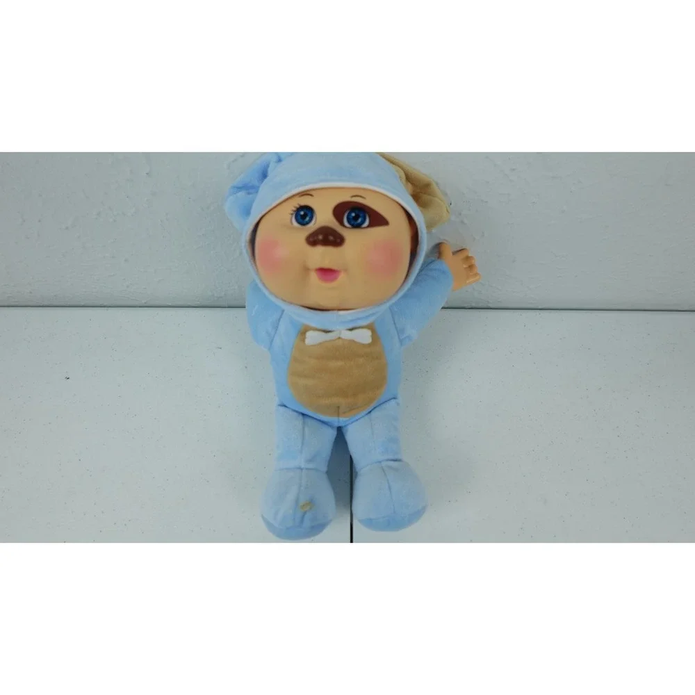 Cabbage Patch Cuties BENNY Puppy Dog Plush Doll Blue Barnyard Friends